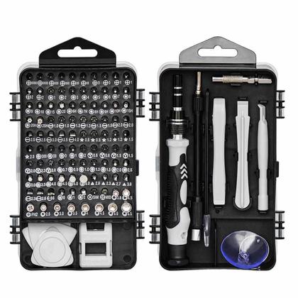 Imagem de Kit Jogo 115 Chaves Precisão Celular Fenda Phillips Torx Y