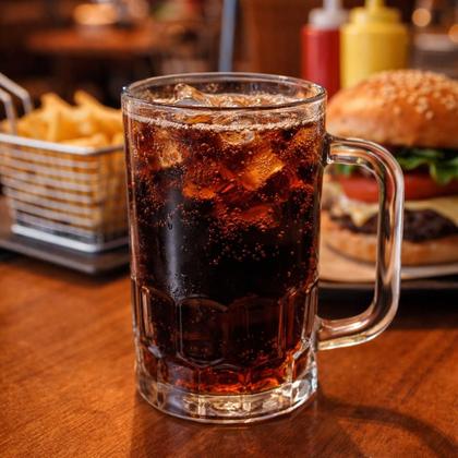 Imagem de Kit Jogo 2, 4, 6, 12 Canecas De Chopp 355ml Vidro Resistente Grossa Restaurante Hotel Cerveja Buffet Bar Festa Refri Drinks Churrasco Eventos Casa