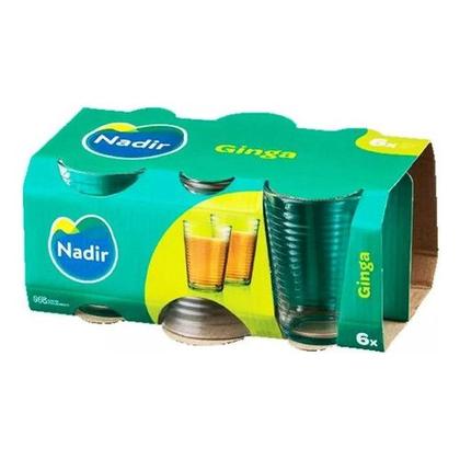 Imagem de Kit Jogo 6 Copos Com Jarra Vidro Água Refrigerante Nadir Figueiredo