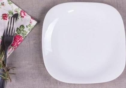 Imagem de Kit Jogo 6 Pratos Fundo Opaline Plaza Duralex Vidro Reforçado Branco