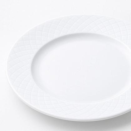 Imagem de Kit Jogo 6 Pratos Raso Mesa Ingrid Porcelana 27cm Tramontina