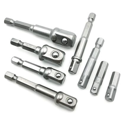 Imagem de Kit Jogo 8 Adaptador P/ Soquete Pito Cachimbo Parafusadeira