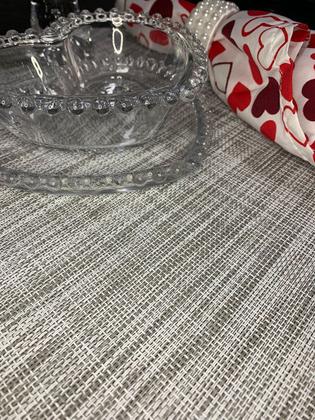 Imagem de Kit Jogo Americano 4 Peças 38cm Redondo Textilene Mesclado