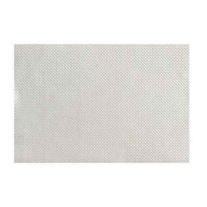 Imagem de Kit Jogo Americano 4 Peças Trançado Palha Lavável Mesa Posta Sousplat Decoração Jantar Cozinha