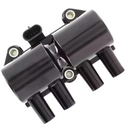 Imagem de Kit Jogo Cabo Vela + Bobina 4 Pinos Corsa 1.0 1.4 1.6 8V 16V