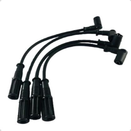 Imagem de Kit Jogo Cabos E Velas De Ignição Fiat Elba Fiorino Premio Uno 