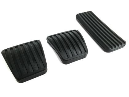 Imagem de Kit Jogo Capas Borracha Pedal Chevette Chevy Marajó Monza Kadett Celta Prisma G1 Corsa Classic Corsa até 2007 Astra até 1998 Vectra até 1996