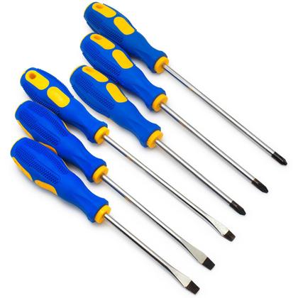 Imagem de Kit Jogo Chave De Fenda E Phillips Com Alicate Pressão E Universal