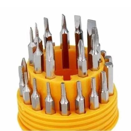 Imagem de Kit Jogo Chave De Precisão 31 em 1 P/ Manutenção E Pequenos Reparos - Universal nt
