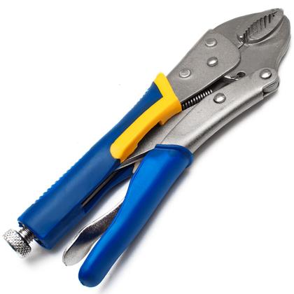 Imagem de Kit Jogo Chaves De Fenda E Philips Imantada Com Alicate De Pressão 10 Polegadas