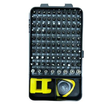 Imagem de Kit Jogo Chaves De Fenda Precisão Magnético 115 Peças Ferramentas Profissional Conserto Celular Notebook Tablet Relógio