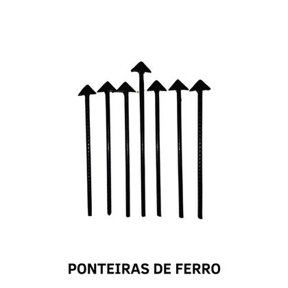 Imagem de Kit jogo com 7 ponteiras de ferro