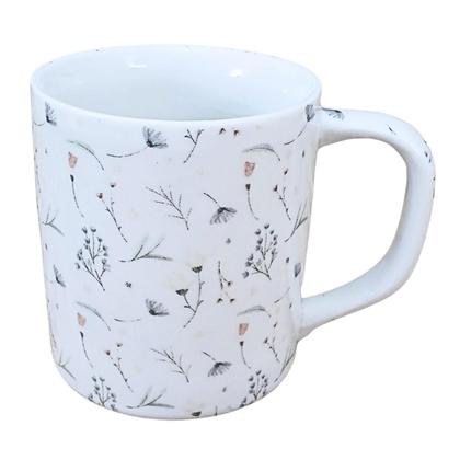 Imagem de Kit Jogo Conjunto 6 Canecas 300ml Porcelana Estampa Variada