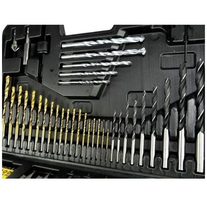 Imagem de Kit Jogo De Brocas Casa Furadeira Com 103 Peças Titanium