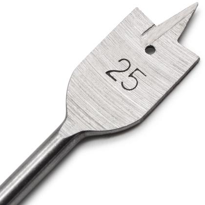 Imagem de Kit Jogo De Brocas Chata Para Madeira Aço Profissional 6 Peças