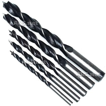 Imagem de Kit Jogo De Brocas Para Madeira Concreto E Aço De 2 a 10mm 16 Peças Profissional