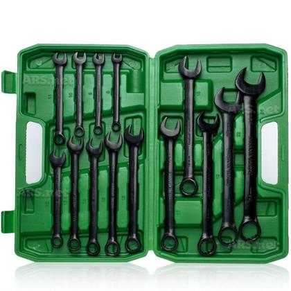 Imagem de Kit Jogo De Chave Combinada 8 A 24 Mm Profissional Com Maleta - Idea