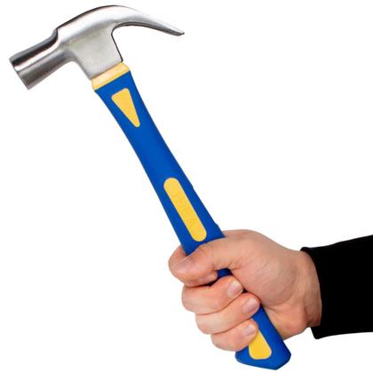 Imagem de Kit Jogo de Chave Fenda Philips Imantada Martelo Fibra Unha Aço Ferramentas