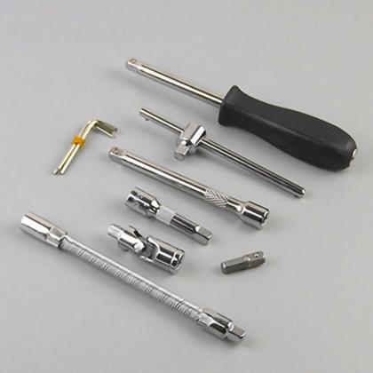 Imagem de Kit Jogo de Chaves Maleta de Ferramentas 46 peças Catraca Reversível