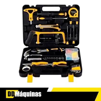 Imagem de Kit Jogo de Ferramentas 134 Peças com Maleta Titanium