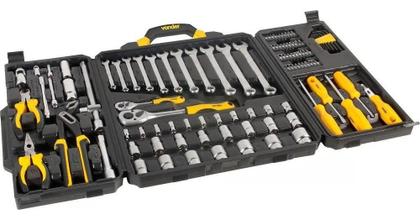 Imagem de Kit Jogo de Ferramentas Vonder 110 Peças com Maleta  Cromo Vanádio  Completo e Resistente