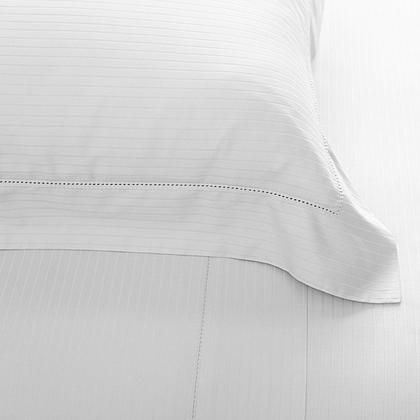 Imagem de Kit Jogo de Lençol Buddemeyer 4 Peças Cama Queen 300 Fios Cetim Damask Stripes