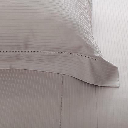 Imagem de Kit Jogo de Lençol Buddemeyer 4 Peças Cama Queen 300 Fios Cetim Damask Stripes