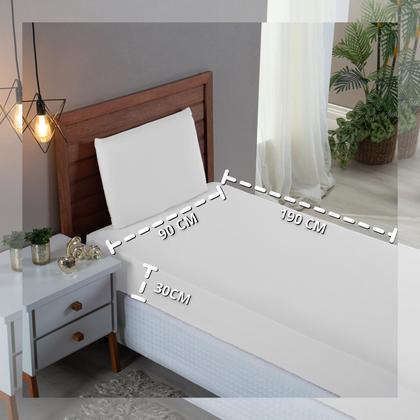 Imagem de Kit Jogo de Lençol Solteiro 3 Peças 300 Fios Algodão Infantil com Elástico