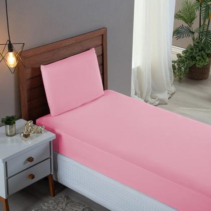 Imagem de Kit Jogo de Lençol Solteiro 3 Peças 300 Fios Algodão Infantil com Elástico