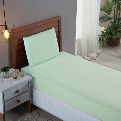 Imagem de Kit Jogo de Lençol Solteiro 3 Peças 300 Fios Algodão Infantil com Elástico