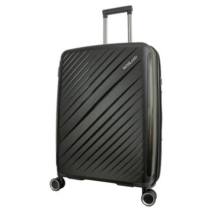 Imagem de Kit Jogo de Malas de Viagem Polipropileno Exp Rodas 360 Cad TSA Ent USB (Tam P) - SWISSLAND- YS21278