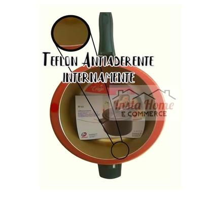 Imagem de Kit Jogo de Panelas 13 Peças Completo Antiaderente Teflon Com Panela de Pressão 4,5L