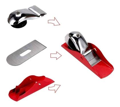 Imagem de Kit Jogo De Plaina Manual 2 Peças Para Madeira Profissional - I.D.E.A.+PRO