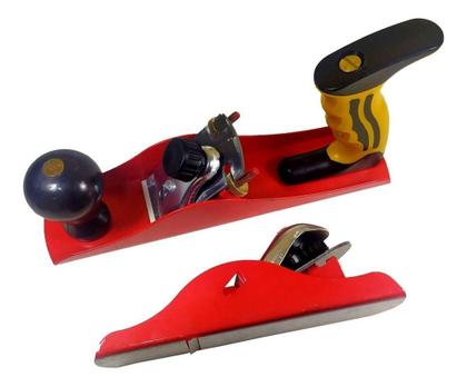 Imagem de Kit Jogo De Plaina Manual 2 Peças Para Madeira Profissional - I.D.E.A.+PRO