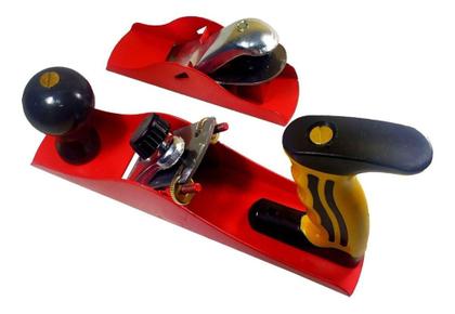 Imagem de Kit Jogo De Plaina Manual 2 Peças Para Madeira Profissional - I.D.E.A.+PRO