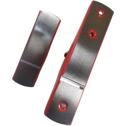 Imagem de Kit Jogo De Plaina Manual Para Pequenos Reparos Caseiros Madeira Cabo Ergonômico