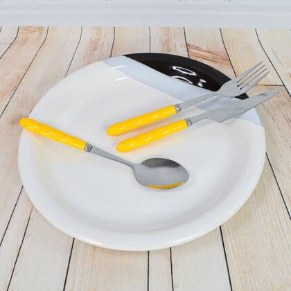 Imagem de Kit Jogo de Talheres 3 Peças em Aço Inox com Estojo Refeições em qualquer lugar Compacto Pratico