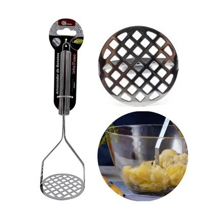 Imagem de Kit Jogo de Utensílios de Cozinha Completo 9 pçs Inox Premium