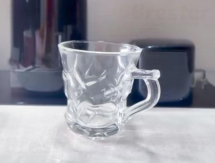 Imagem de Kit Jogo de Xícaras Para Café Chá Expresso Chocolate 6 Peças Vidro Sem Pires 150ml Flux