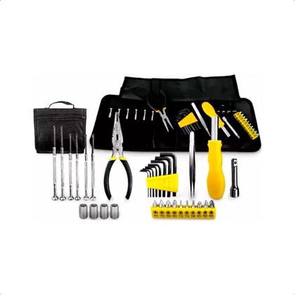 Imagem de Kit Jogo Ferramentas 32 Peças Estojo Portátil Profissional