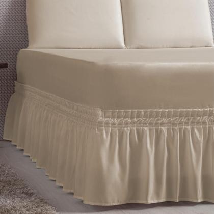 Imagem de Kit Jogo Lençol Casal Queen com Elástico Decora para Cama Box + Fronhas Envelope - Roupa de Cama Completo