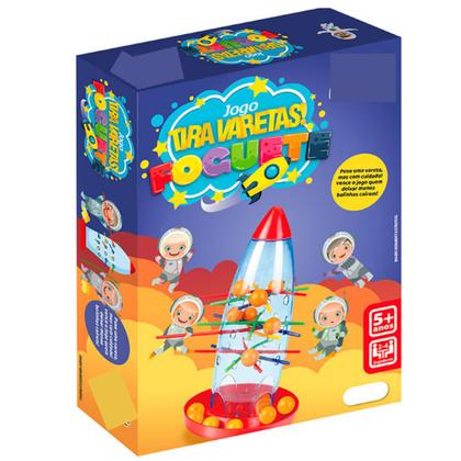 Imagem de Kit Jogo Pinguim Quebra Gelo + Jogo Gangorra do Macaco + Jogo Tira Varetas no Foguete