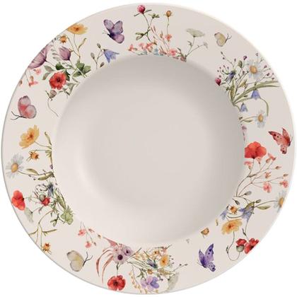 Imagem de Kit Jogo Prato Raso Jantar 10 Pessoas 10Pçs Ana Clara 27,5cm