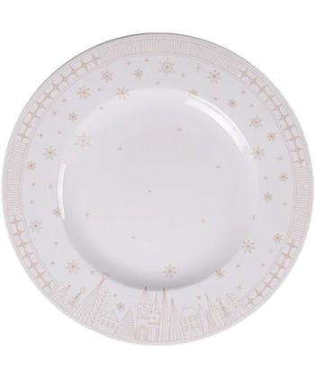 Imagem de Kit Jogo Pratos Rasos Jantar 8 Pessoas 8Pçs Capodanno 28cm