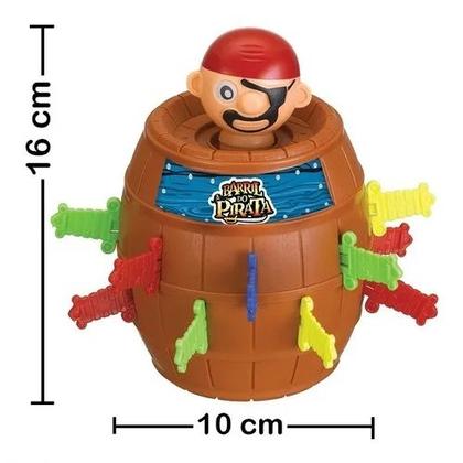 Imagem de Kit Jogo Pula Pirata Barril + Jogo Pula Macaco no Seu Galho