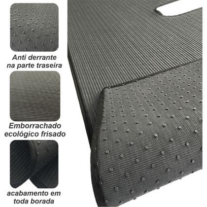 Imagem de Kit Jogo Tapete Onix 2013 a 2015 4 Peças + Tapete Porta Malas Emborrachado Automotivo Personalizado