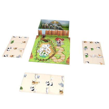 Imagem de Kit Jogos De Tabuleiro Infantil Fuga Do Zoo Zoopanic Animais Escapar Zoologico Regras Simples Board Game
