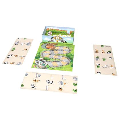 Imagem de Kit Jogos De Tabuleiro Infantil Fuga Do Zoo Zoopanic Animais Escapar Zoologico Regras Simples Board Game