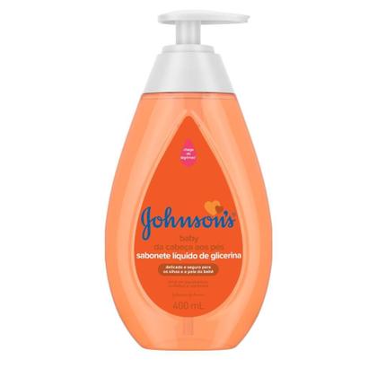 Imagem de Kit Johnsons Baby com 2 Sabonetes Líquidos 400ml e 3 Shampoos Regular 400ml