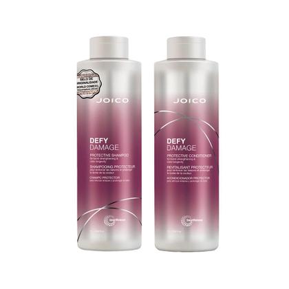 Imagem de Kit Joico Professional Defy Damage Protective - Shampoo 1000ml + Condicionador 1000ml